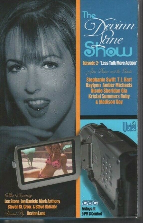 The Devinn Lane Show Episode 2 Stephanie Swift TJ Hart Adult VHS 071219AMP3