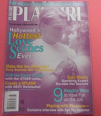 Playgirl Magazine Hottest Love Scenes! July 1998 051813lm-epa