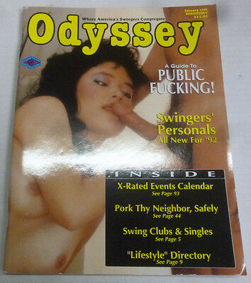 Odyssey Magazine A Guide To Public F**king January 1992 122713REP