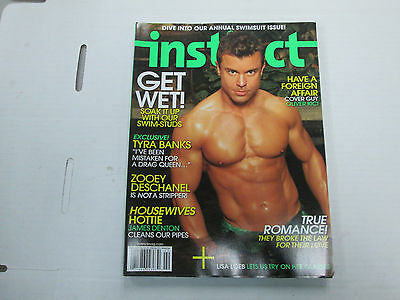 Instinct Gay Adult Magazine Cover Guy Oliver Kici February 2006 101814lm-ep