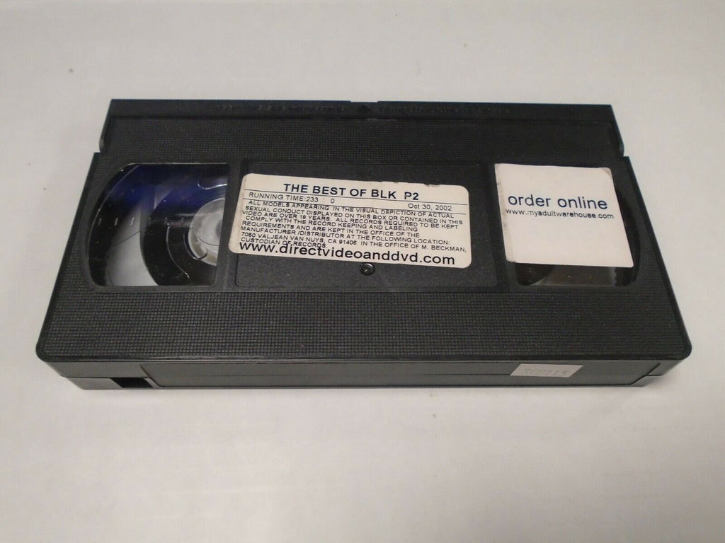 The Best of Black Part 2 233mins Direct Video Adult VHS 070419AMP