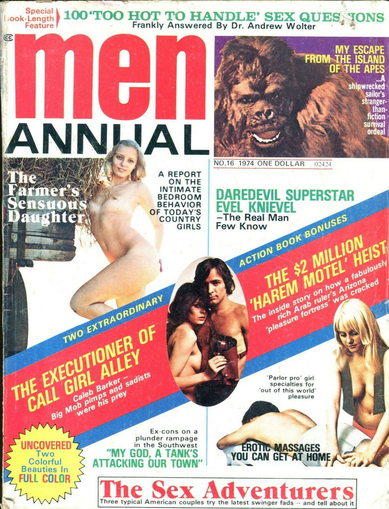 Men Annual Sex Adventures/ Evel Knievel #16 1974 061919lm-ep