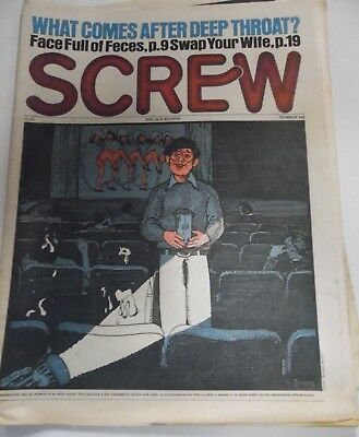 Screw Adult Newspaper What Comes After Deep Throat? #348 1975 060918lm-ep2