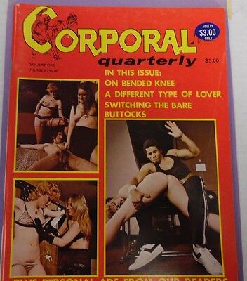 Corporal Quarterly Fetish Magazine Bended Knee vol.1 #1 1980 030717mag lm-ep