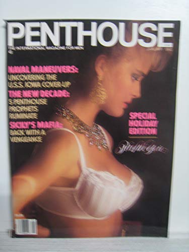 Penthouse Magazine Special Holiday Edition Pet Of The Year Stephanie Page January 1990