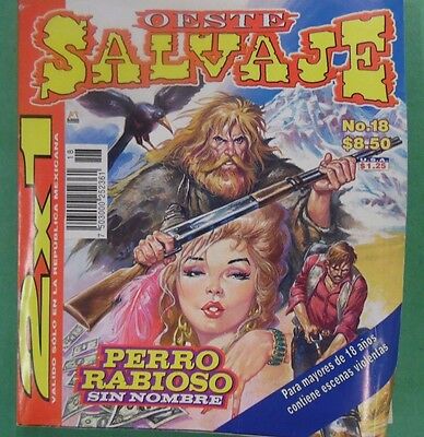 SALVAJE- PERRO RABIOSO Spanish Comic Graphic Novel #18 070617lm-ep2