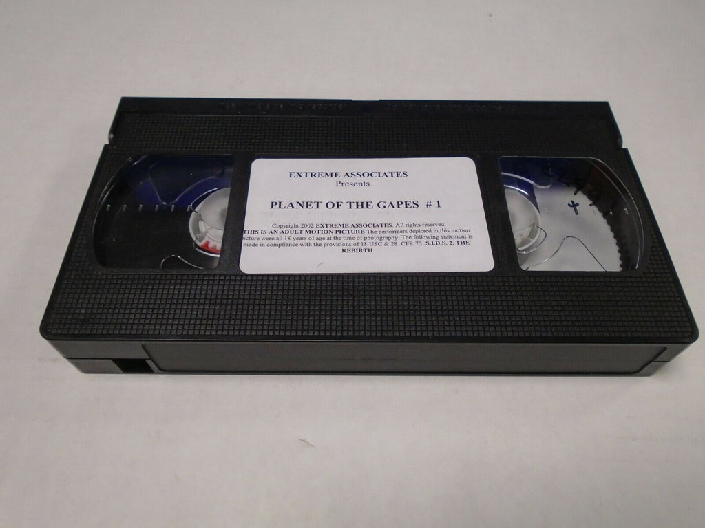 Planet of the Gapes #1 Extreme Associates 2002 Adult VHS 021919AMP