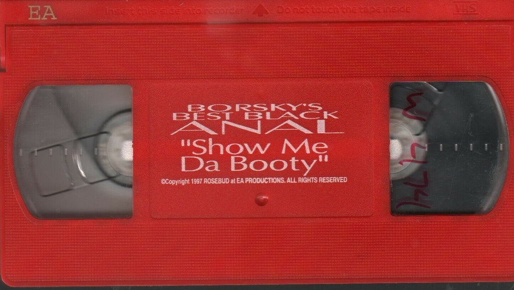 Show me Da Booty Brosky's Best Black Anal 1997 Rosebud Adult VHS 021720AMP2