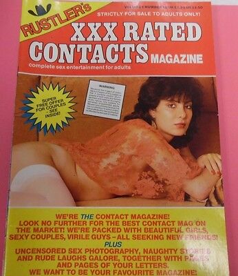 Rustler XXX Rated Contacts Magazine Orgy vol.1 #10 1984 082313lm-epa