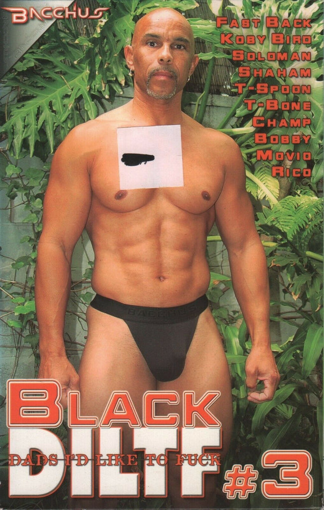 Black DILTF #3 Koby Bird Soloman Bobby Gay Male Adult VHS 102119AMP2
