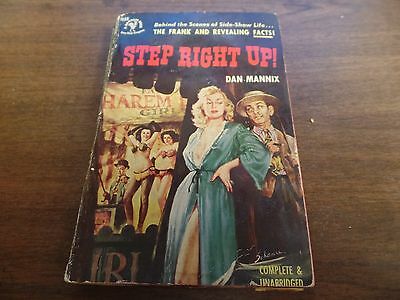 Step Right Up! Dan Mannix 1951 230pgs Bantam Books Erotic Novel 121815amp2