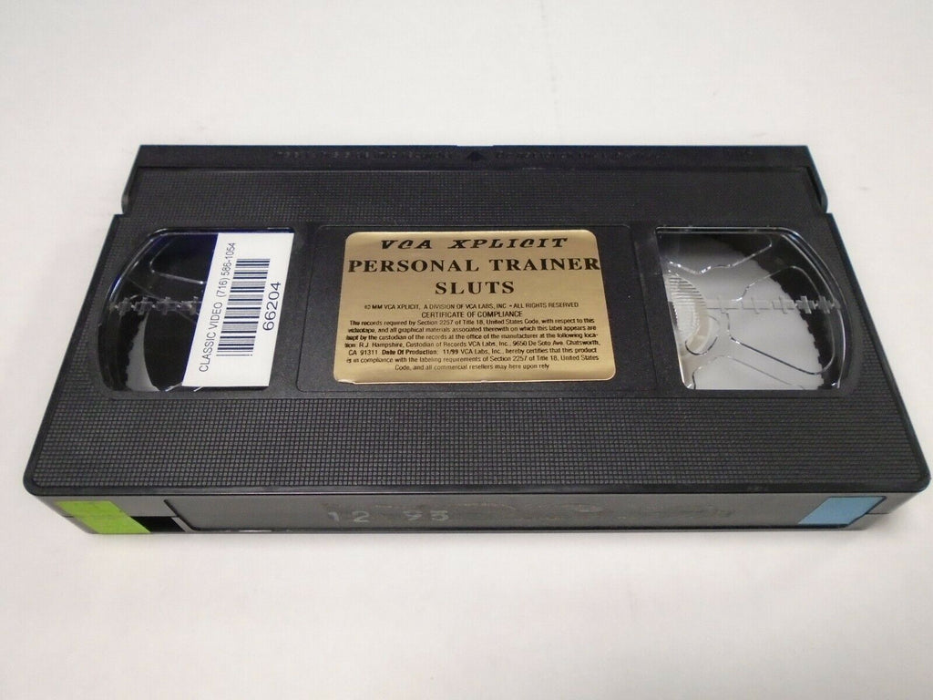 Personal Trainer Sluts 1999 Adult VHS 022619AMP2