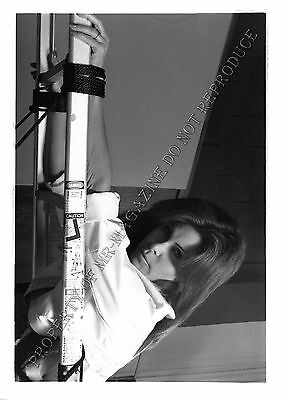 Adult 1990s B&W Photo 5x7 Bondage MILF Ashley Renee Bound and Dominated 294NN