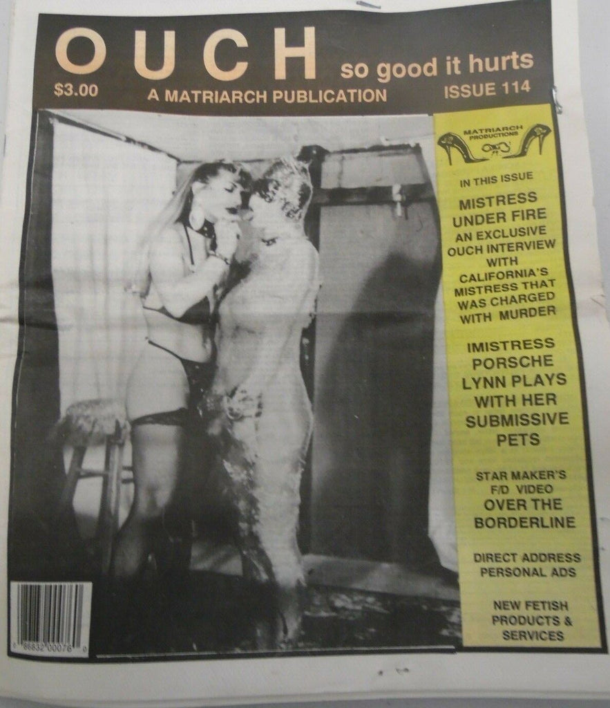 Ouch Fetish Newspaper Mistress Porsche Lynn #114 013119lm-ep