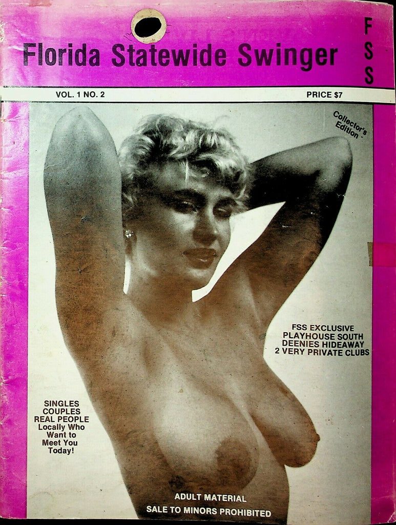 Florida Statewide Swinger Contact Magazine vol.1 #2 1970's 080320lm-ep