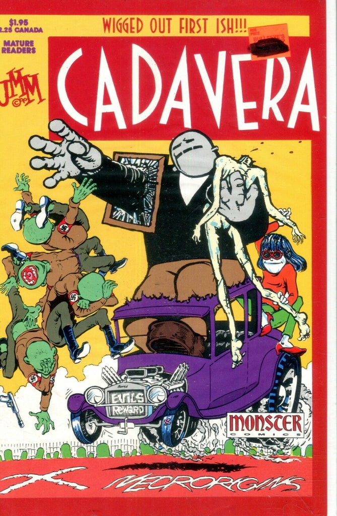 Cadavera Comic 1st Issue! 1991 Monster Comics 010719lm-ep