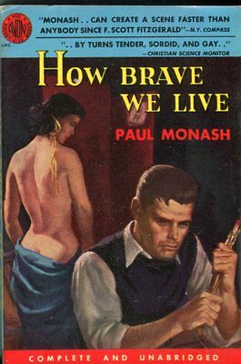 How Brave We Live Novel by Paul Monash 1952 Avon Book 041914lm-epa