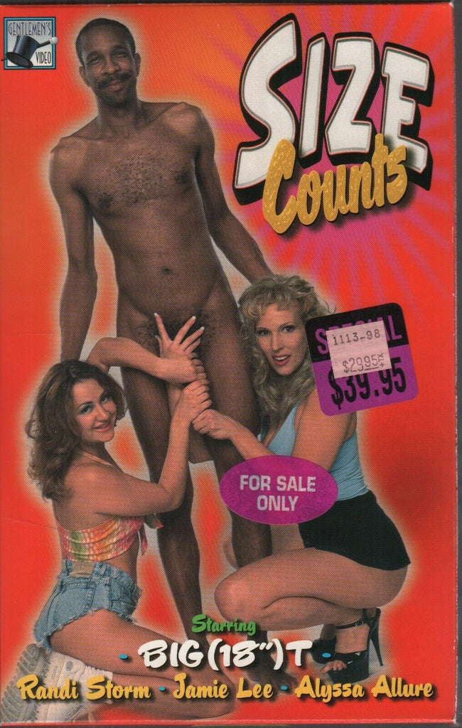 Size Counts Randi Storm Jamie Lee Alyssa Allure Adult VHS 070319AMP
