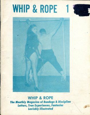 Whip & Rope Fetish Digest #1 1970's 051218lm-ep