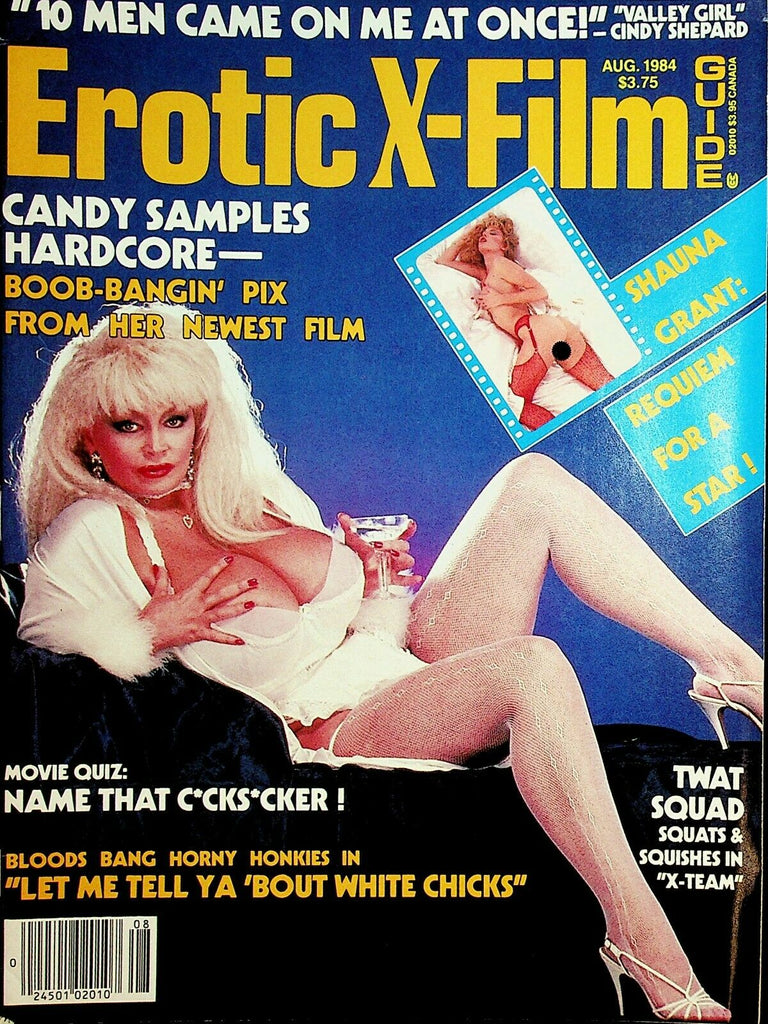 Erotic X-Film Guide Candy Samples / Shuana Grant August 1984 061320lm-ep