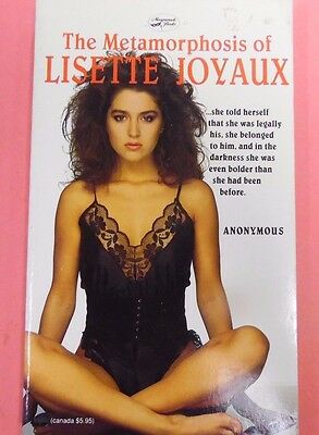 The Metamorphosis Of Lisette Joyaux Adult Novel by Anonymous 1990 102213lm-epa