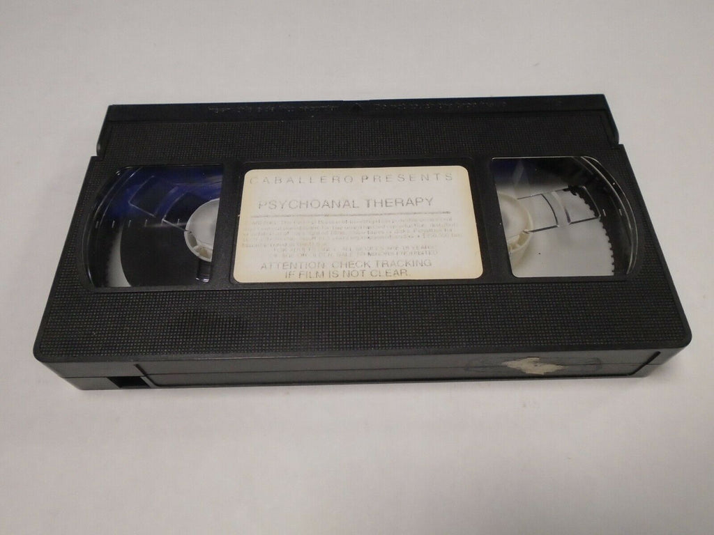 Psychoanal Therapy Caballero Video Adult VHS 032919AMP2