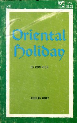 Oriental Holiday Adult Novel by Ron Rich 1969 030318lm-ep