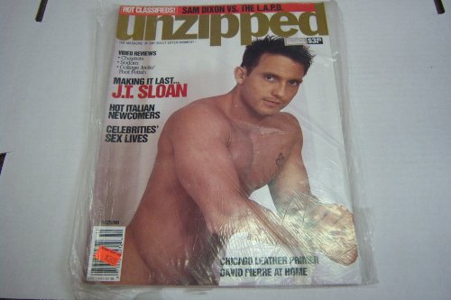 Unzipped Gay Adult Magazine "Making It Last...j.t Sloan" May 1999  030826lmp