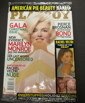 Playboy Adult Magazine Marilyn Monroe December 2005 new/sealed 032015lm-ep