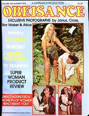 Obeisance Fetish Magazine Sorcery vol.2 #2 1970's 041618lm-ep5