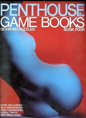 Penthouse Game Books Magazine Sexword Puzzles #4 1975 020418lm-ep