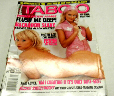 Taboo Busty Adult Magazine "Flush Me Deep" April 2006 ex071113lm-ep