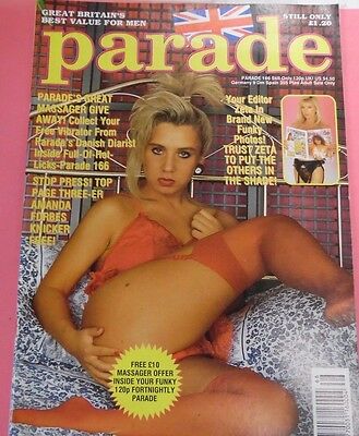 Parade Magazine Zeta/ Amanda Forbes #166 1991 061113lm-epa