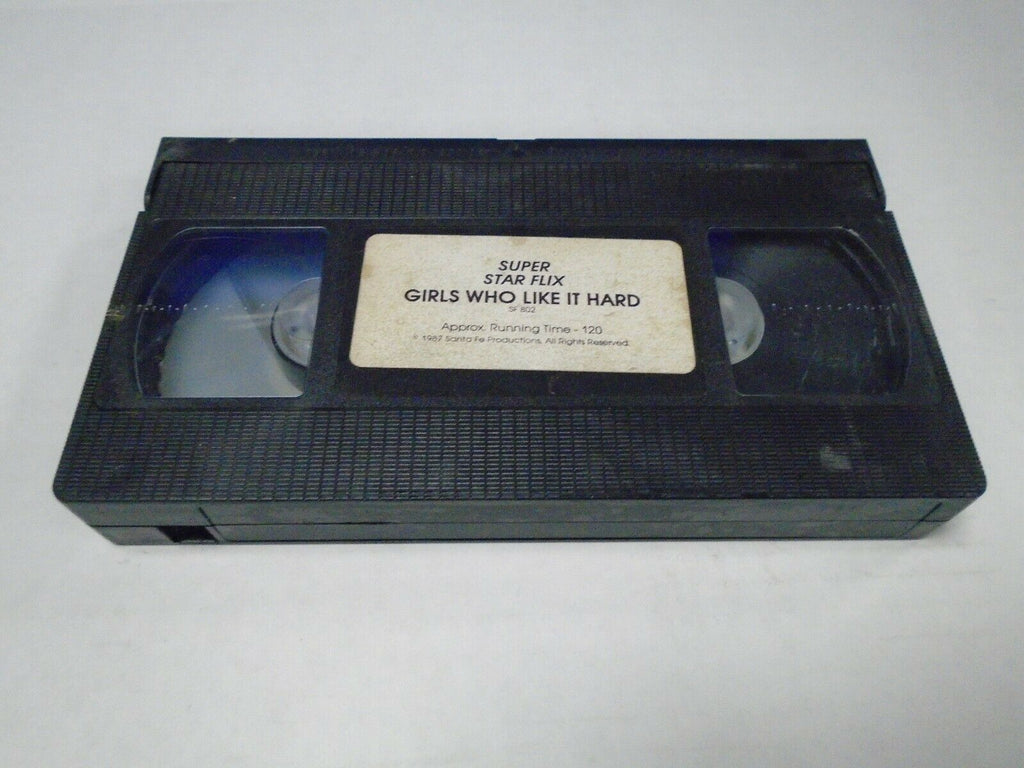 Girls Who Like it Hard Super Star Flix 1987 Adult VHS 051319AMP2