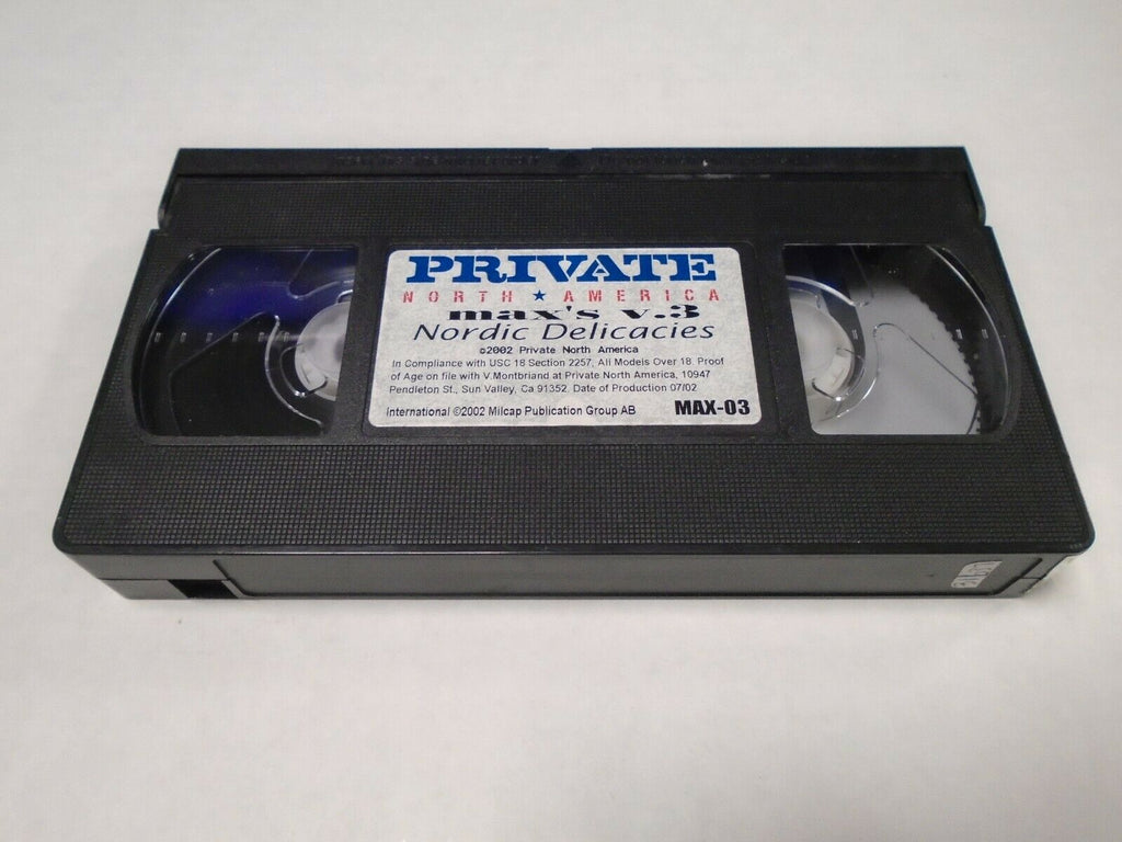 Nordic Delicacies Private North America 2002 Adult VHS 032719AMP