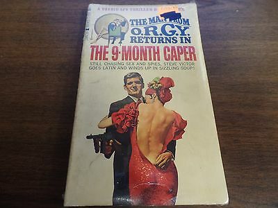 The 9 Month Caper The Man From ORGY Returns Lancer Books Erotic Novel 121115amp