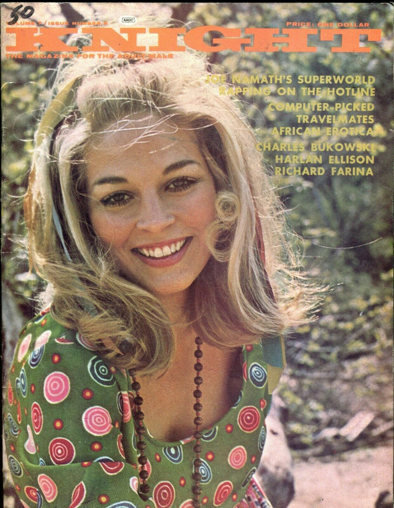 Knight Magazine Cindy / Joe Namath vol.7 #9 1970 070519lm-ep