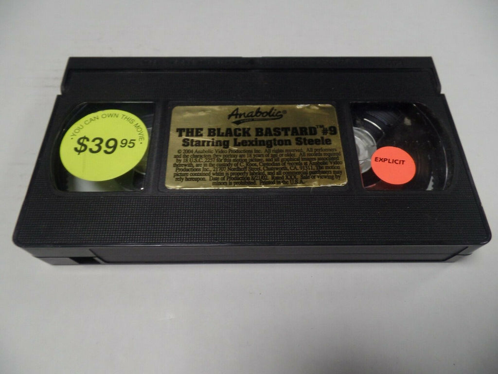 The Black Bastard #9 Lexington Steele 2004 Adult VHS 030119AMP2