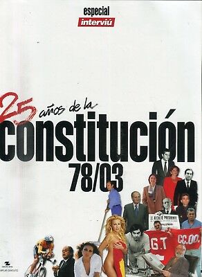 Interviu' Especial Spanish Magazine 25th Anniversary 78/03 050418lm-ep2