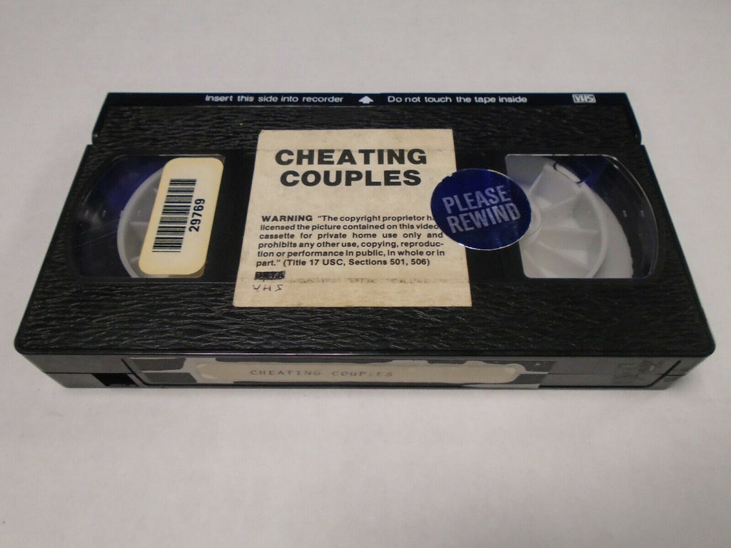 Cheating Couples Vintage Adult VHS 030619AMP