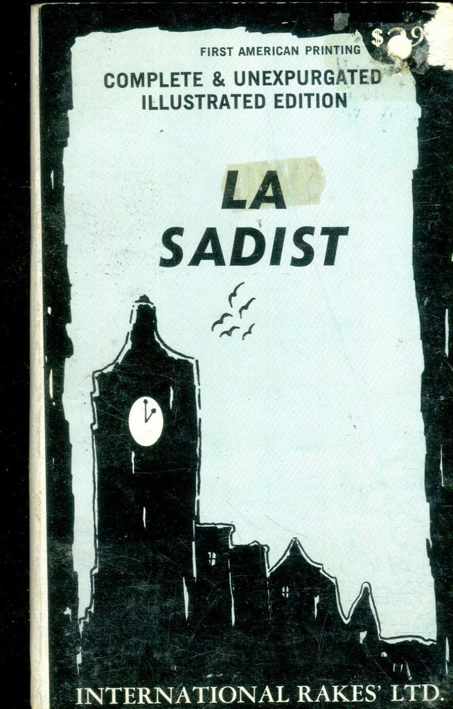 La Sadist Adult Novel Illustrated Edition 1968 020519lm-ep