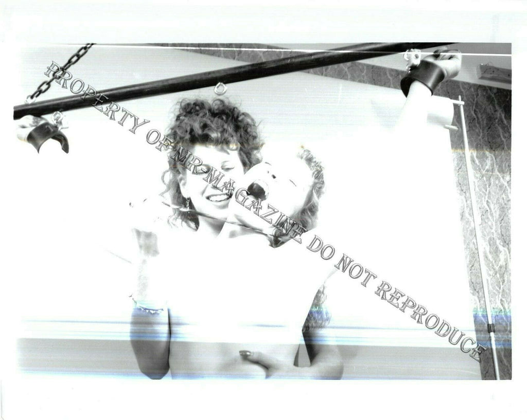 Adult Vintage 1990s Photo 8x10 Bondge Lesbian Bound Nude & Tickled Fetish 107FN