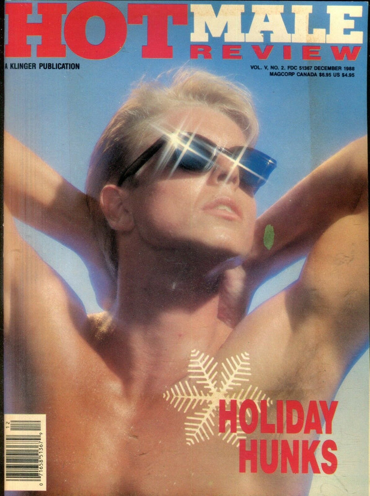 Hot Male Review Gay Magazine Michael Vincent December 1988 120418lm-ep