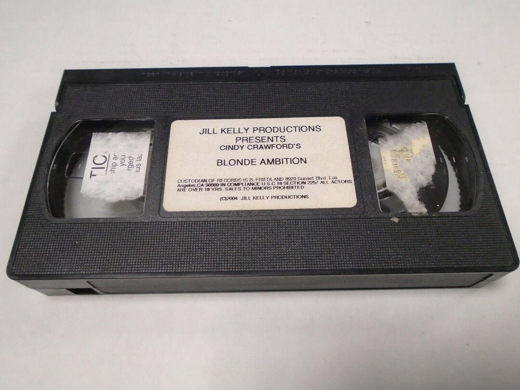 Blonde Ambition Jill Kelly Productions Adult VHS 020719AMP2