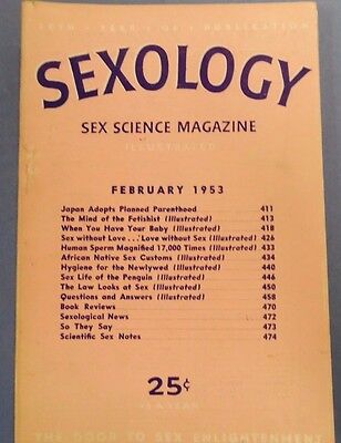 Sexology Sex Science Digest Sex Without Love February 1953 071013lm-epa