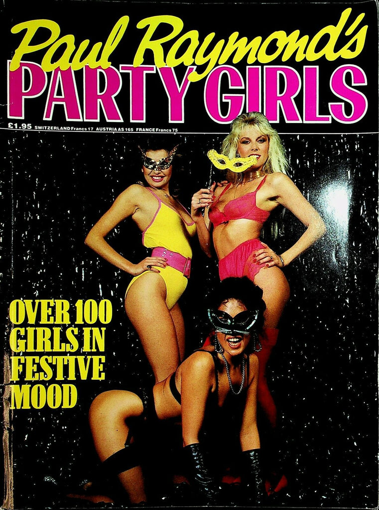 Paul Raymond's Party Girls Magazine Over 100 Girls! October 1985 042120lm-ep