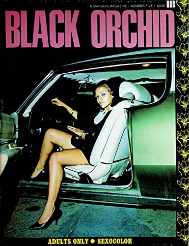Black Orchid Men's Magazine Sensuous Sexy Black Women #5 1973 Marquis Publishing