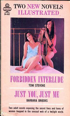Forbidden Interlude/Just You, Just Me Double Novel /1965 Midwood 042614lm-epa