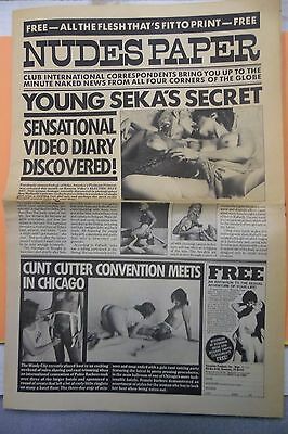 Nudes Paper Adult Newspaper Seka' Secret 090216lm-ep