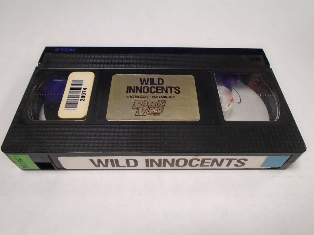 Wild Innocents Vintage 1987 Adult VHS 010819AMP